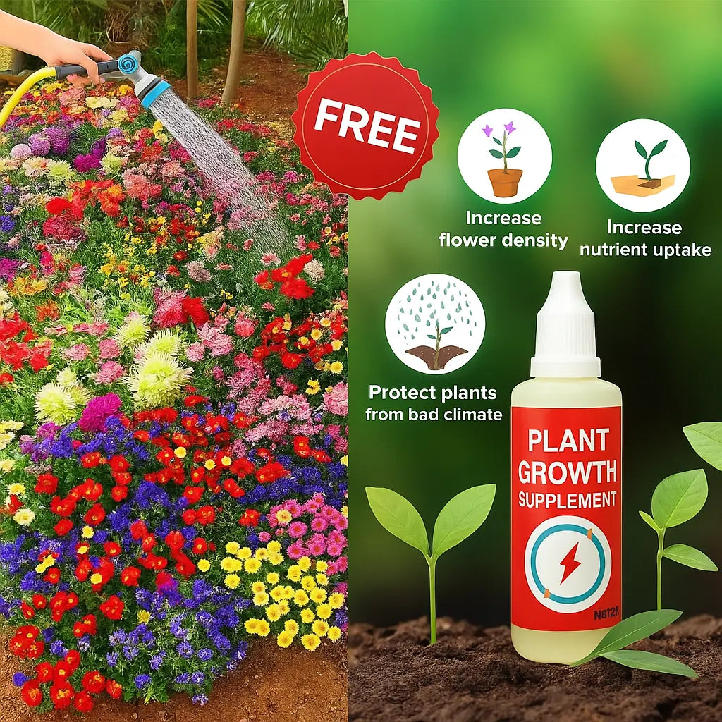 Blossom-Varieties of Flower Seeds (Pack of 100) And Get Plant Growth Supplement Free