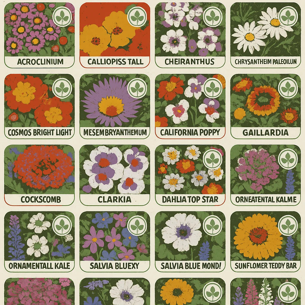 Blossom-Varieties of Flower Seeds (Pack of 100) And Get Plant Growth Supplement Free